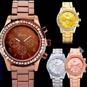 Geneva watches! All colors available!